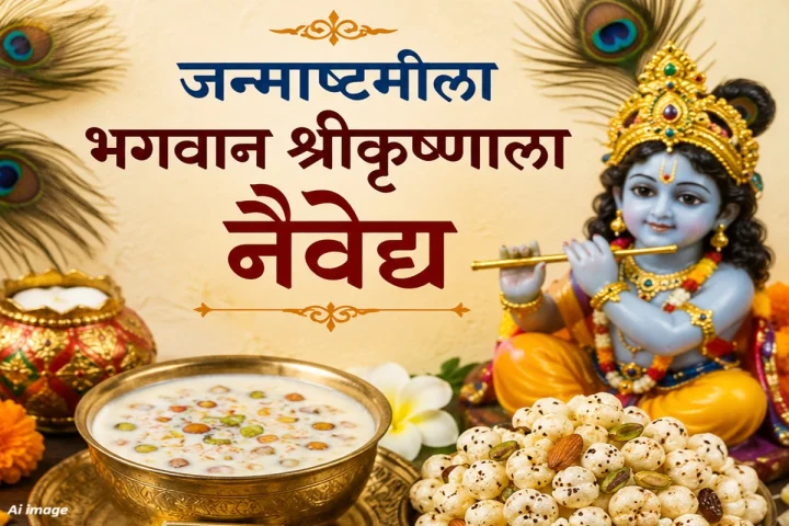 जन्माष्टमीला भगवान श्रीकृष्णाला नैवेद्य दाखवण्यासाठी स्वादिष्ट आणि पारंपरिक सोप्या पाककृती