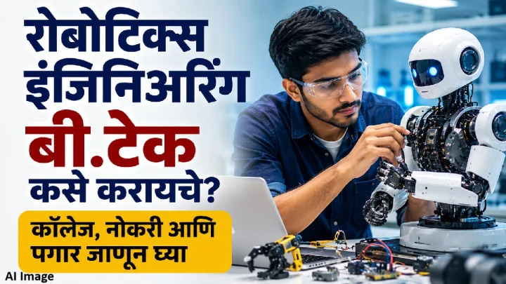 रोबोटिक्स इंजिनीअरिंगमध्ये बी.टेक कसे करायचे? पात्रता, कॉलेज, नोकरीच्या संधी आणि पगार जाणून घ्या