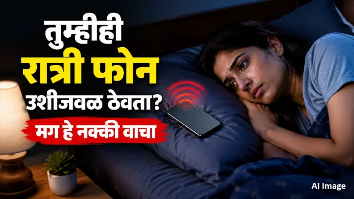 तुम्हीही रात्री फोन उशीजवळ ठेवता? मग हे नक्की वाचा