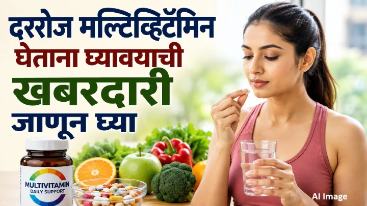 दररोज मल्टिव्हिटॅमिन घेताय? ‘या’ गोष्टींची काळजी घ्या, अन्यथा होऊ शकते नुकसान