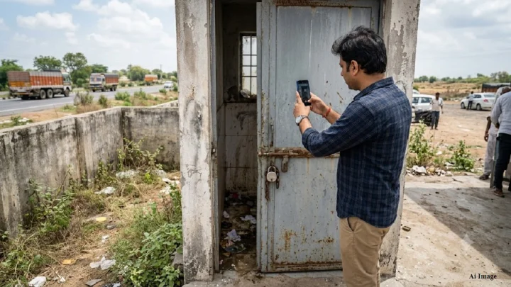 महामार्गावरील अस्वच्छ शौचालयाचा फोटो काढा आणि १,००० चा फास्टॅग रिचार्ज मिळवा