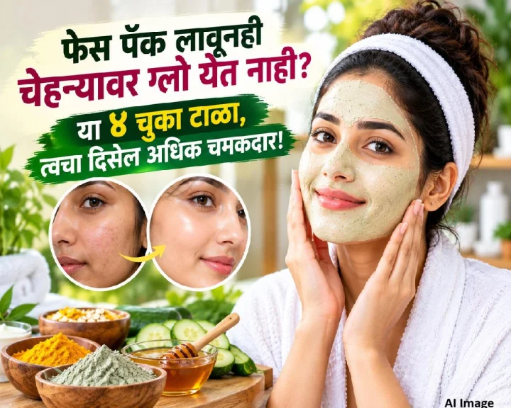 face pack mistakes