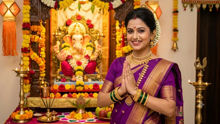 गणेशोत्सवासाठी मराठमोळा साज! नथ, ठुशीपासून पेशवाई कंगनापर्यंत, या दागिन्यांनी खुलवा तुमचा एथनिक लुक