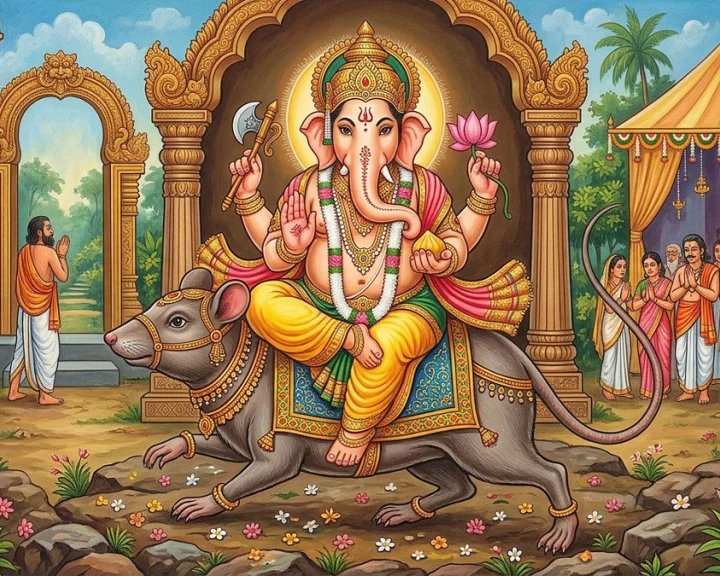 गणपतीचे वाहन मूषक