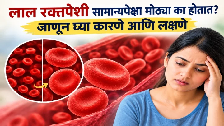 large red blood cells