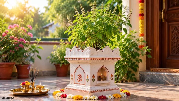 रोज सकाळी तुळशीला जल अर्पण करा आणि पाहा चमत्कार! मिळतील हे अद्भूत फायदे