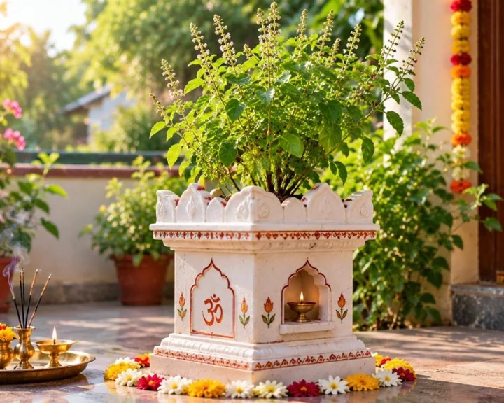 Tulsi worship