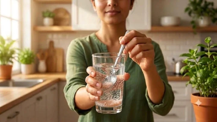 rock salt water benefits