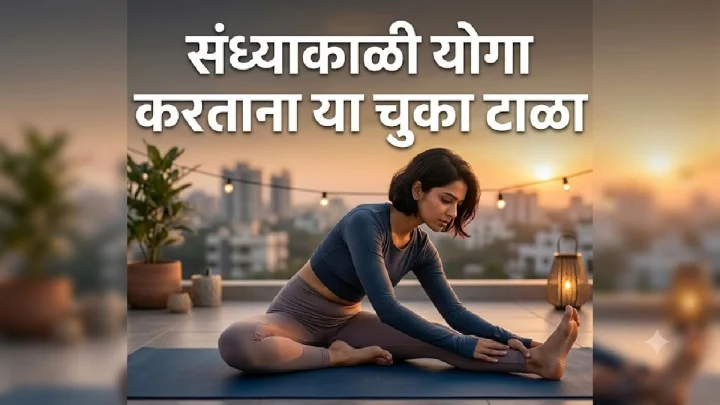 संध्याकाळी योगा करताना या चुका टाळा; फायद्याऐवजी होऊ शकते शरीराची हानी!