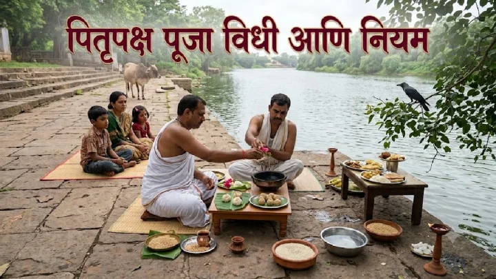 पितृपक्ष पूजा विधी आणि नियम जाणून घ्या