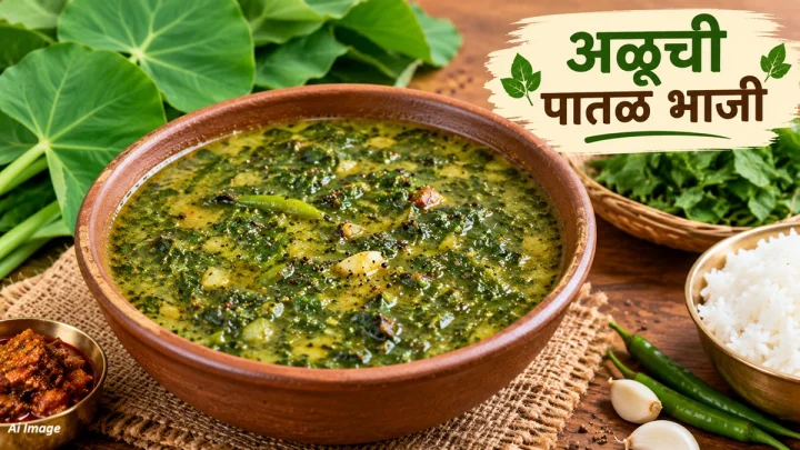 Alu Chi Patal Bhaji