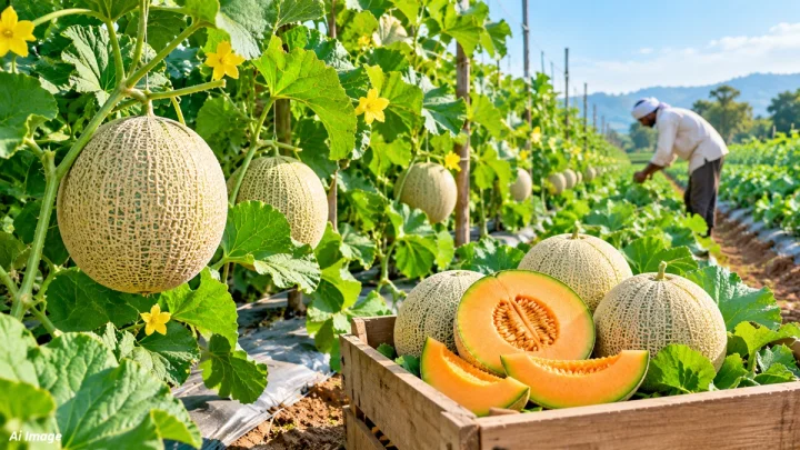 Muskmelon cultivation