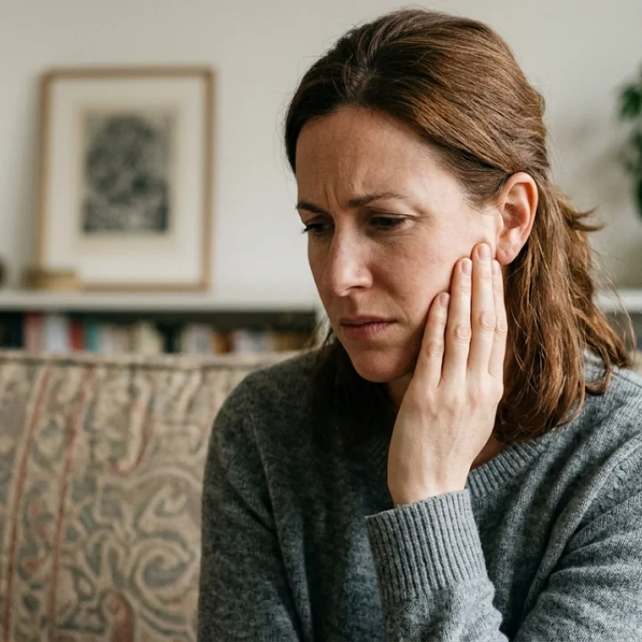 How long do you have jaw pain before a heart attack