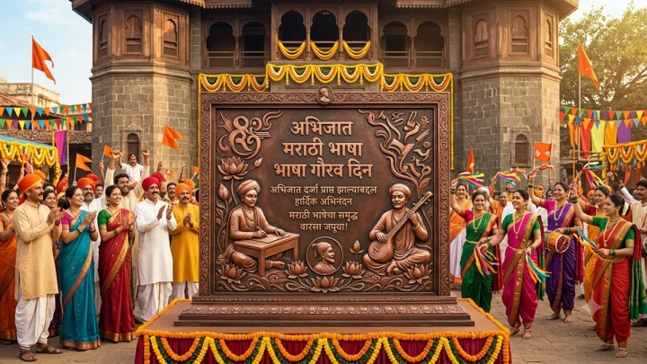Marathi Abhijat Bhasha Gaurav Din 2026 Wishes in Marathi मराठी अभिजात भाषा गौरव दिन शुभेच्छा