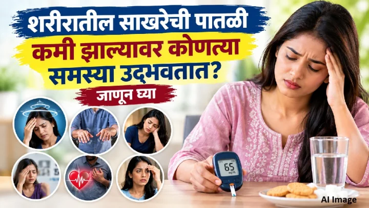 शरीरातील साखरेची पातळी कमी झाल्यास काय होते? ‘ही’ लक्षणे दिसल्यास वेळीच ओळखा