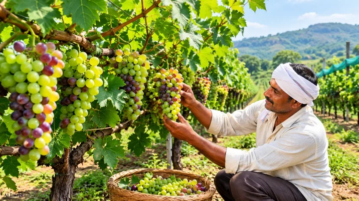 द्राक्ष लागवड: नफा मिळवून देणारा फळबागायत व्यवसाय