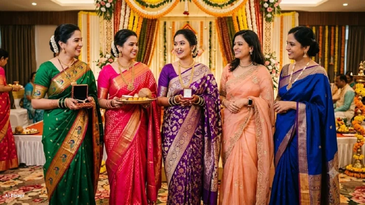 साखरपुड्यासाठी साडी निवडताय? हे पर्याय नक्की पहा! Saree Options Engagement
