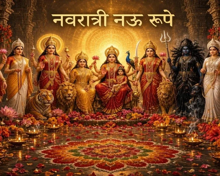 Navadurga nine forms of Durga