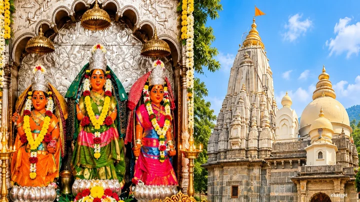 नवरात्रीत वज्रेश्वरी देवीच्या दर्शनाला जात असाल, तर मंदिराचा इतिहास आणि जवळची प्रेक्षणीय स्थळे जाणून घ्या