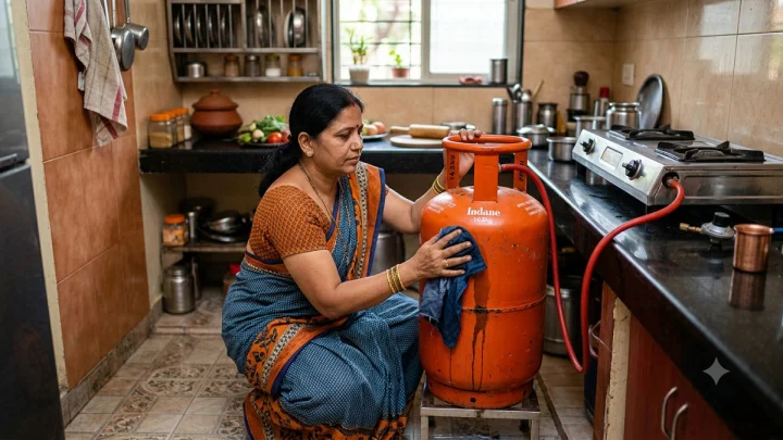 गॅस सिलिंडर संपण्याआधी कसा अंदाज येतो? स्वयंपाकघरातील हा सोपा उपाय जाणून घ्या