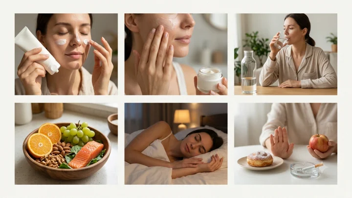 Facial Wrinkles वय वाढताना चेहऱ्यावर सुरकुत्या कमी दिसाव्यात यासाठी रोजच्या ६ सवयी