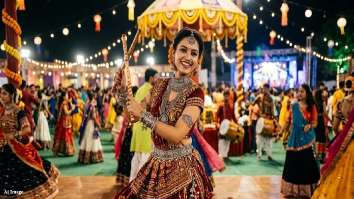 Navratri Garba Look नवरात्रीत दांडिया नाईटसाठी परफेक्ट ज्वेलरी गाईड; पाहा लेटेस्ट ट्रेंड्स
