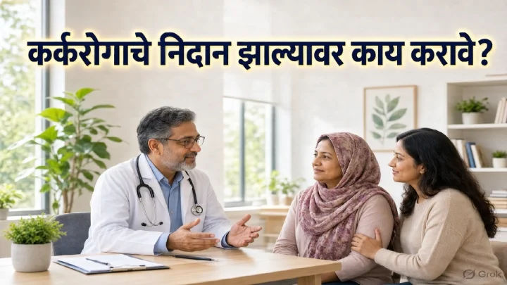 कर्करोगाचे निदान झाल्यावर रुग्णांनी काय करावे?