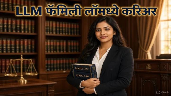 LLM फॅमिली लॉमध्ये करिअर करण्याची संधी! पात्रता, अभ्यासक्रम, टॉप कॉलेजेस आणि पगार जाणून घ्या