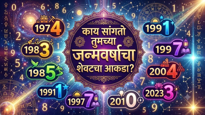 तुमच्या जन्मवर्षाचा शेवटचा आकडा आणि तुमचे व्यक्तिमत्त्व: जाणून घ्या तुमचा खरा स्वभाव!