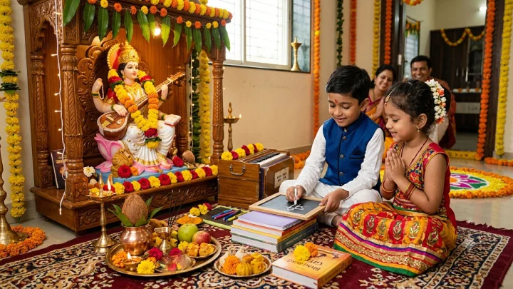 दसऱ्याला सरस्वती पूजन का आणि कसे करावे? जाणून घ्या संपूर्ण माहिती