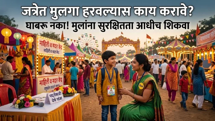 जत्रेत किंवा बाजारात मुलाचा हात सुटला तर घाबरू नका! सुरक्षिततेसाठी लहान मुलांना आधीच शिकवा या महत्त्वाच्या गोष्टी