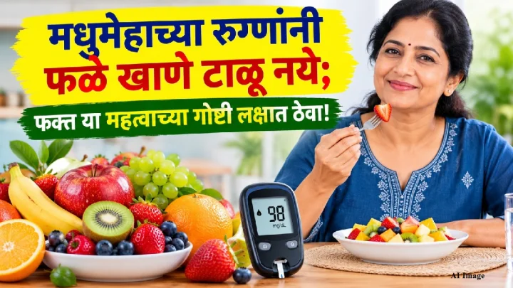 मधुमेहाच्या रुग्णांनी फळे खाणे टाळू नये; फक्त या महत्त्वाच्या गोष्टी लक्षात ठेवा!