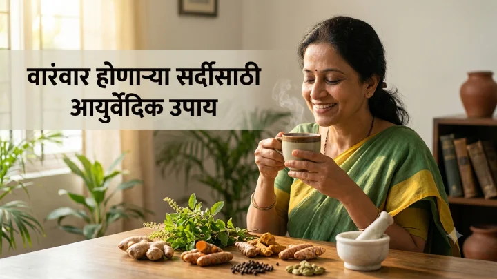 तुम्हाला वारंवार सर्दी होते का? हे आयुर्वेदिक उपाय करून पहा!
