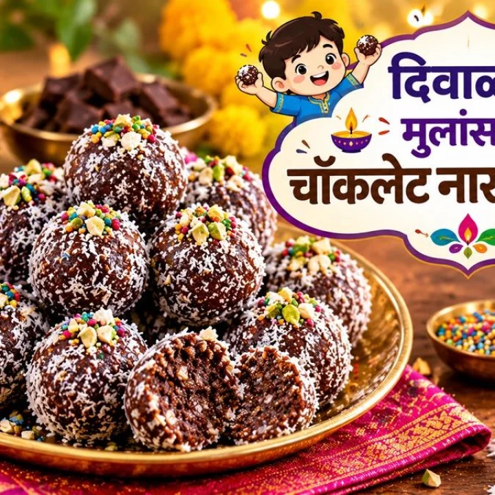 Chocolate Coconut Ladoo