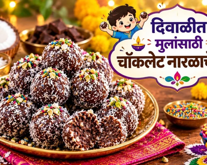Chocolate Coconut Ladoo