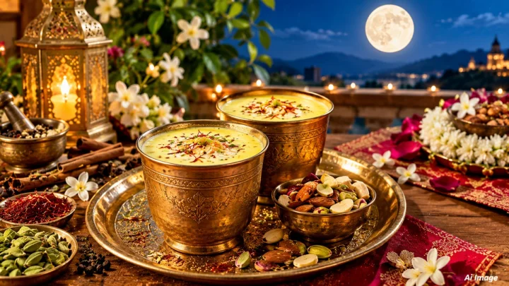 ''कोजागिरी पौर्णिमा विशेष मसाला दूध'' केशर-वेलचीचा सुवास आणि सुक्या मेव्याची समृद्ध चव
