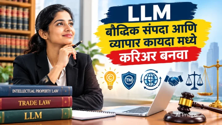 LLM in Intellectual Property and Trade Law मध्ये करिअर करा; पात्रता, नोकरीच्या संधी आणि पगार जाणून घ्या