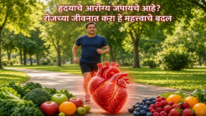 हृदयाचे आरोग्य जपायचे आहे? रोजच्या जीवनात करा हे महत्त्वाचे बदल