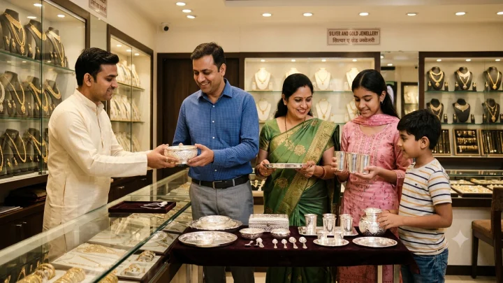 चांदी ₹२.२३ लाखांनी स्वस्त: धनत्रयोदशीची वाट पाहावी की आत्ताच खरेदी करावी?