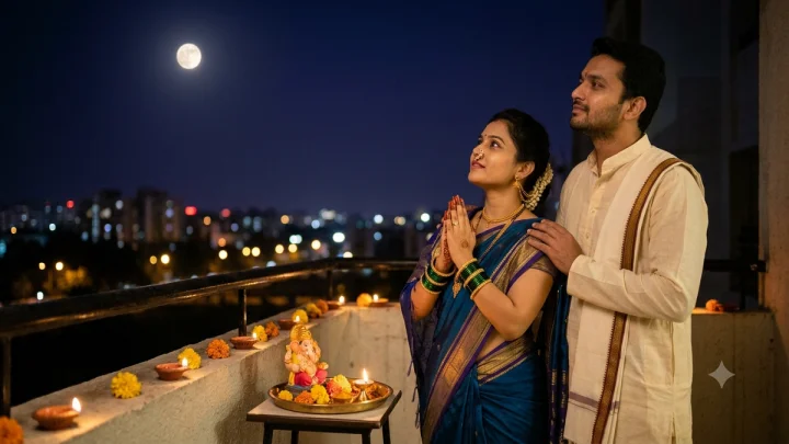 संकष्टी चतुर्थीला चंद्र दिसत नसल्यास उपवास कसा सोडायचा? ढगांआड चंद्र लपल्यास 'हे' आहे योग्य पर्याय!