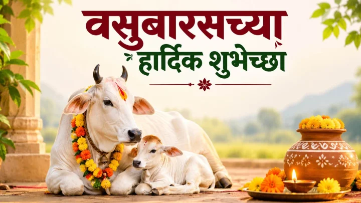 Happy Vasu Baras 2026 Images वसुबारस निमित्त शुभेच्छा इमेजेस मराठी