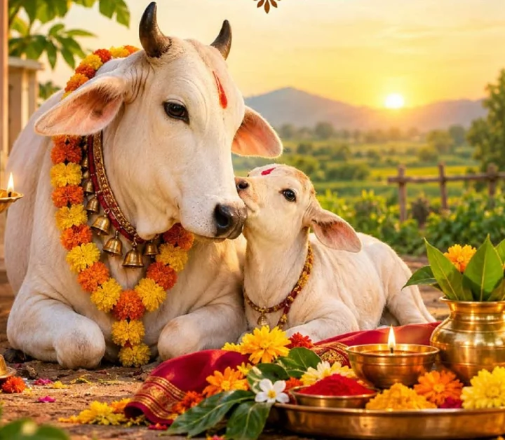 Vasubaras वसुबारस २०२६: सवत्स गाईच्या पूजनाचे महत्त्व, कथा आणि शुभ मुहूर्त Vasubaras वसुबारस २०२६: सवत्स गाईच्या पूजनाचे महत्त्व, कथा आणि शुभ मुहूर्त