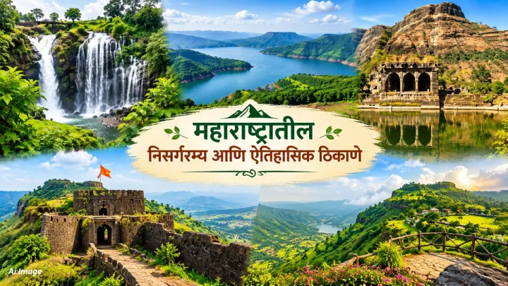 महाराष्ट्रातील कमी प्रसिद्ध किल्ले आणि निसर्गरम्य ठिकाणे; इतिहासासह जाणून घ्या