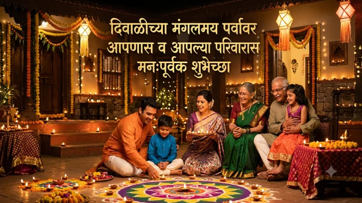 Diwali 2026 Wishes in Marathi दिवाळी शुभेच्छा संदेश मराठी