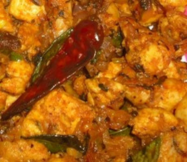 கத்தரிக்காய் - உருளைக்கிழங்கு வறுவ‌ல்