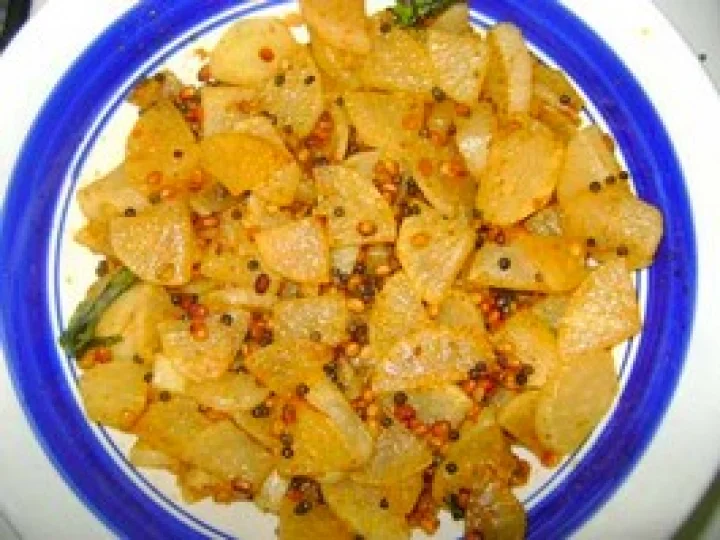 பருப்பு முள்ளங்கி வறுவல்