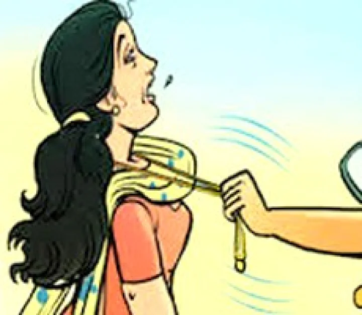 பேருந்தில் மூதாட்டியிடம் 7 பவுன் தங்கச்சங்கிலி பறிப்பு