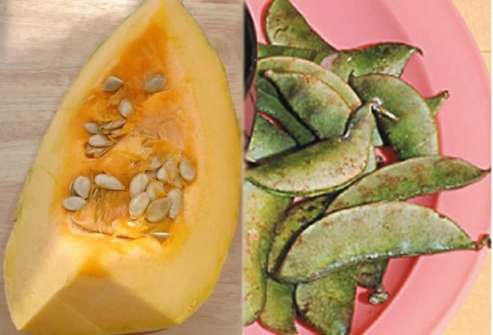 பொங்கல் அன்று செய்யப்படும் மஞ்சள் பூசணி மொச்சை பொரியல்