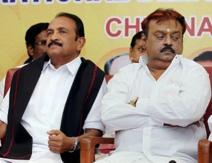 வைகோ - விஜயகாந்த் திடீர் மோதல்