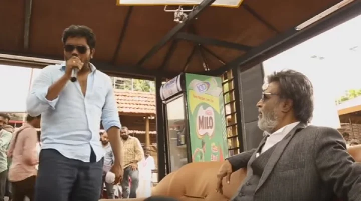 பட்டையை கிளப்பும் கபாலி பட மேக்கிங் வீடியோ